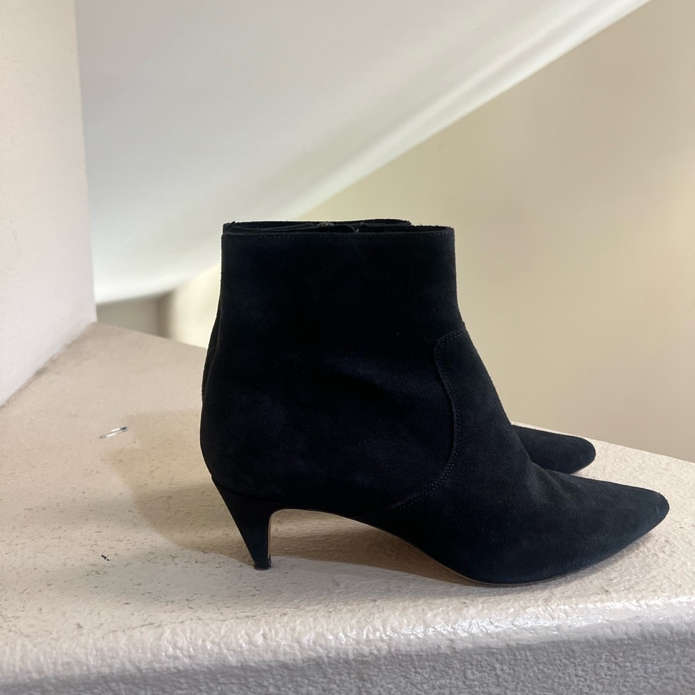 ISABEL MARANT Women's size 40 Black Derst Suede leather Ankle booties boots - Picture 2 of 12
